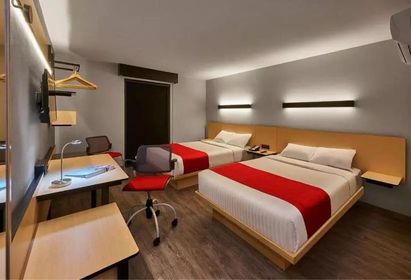 ２ダブルベッドのスタンダードルーム, City Express Plus By Marriott Ciudad De México Periférico Sur Tlalpan
