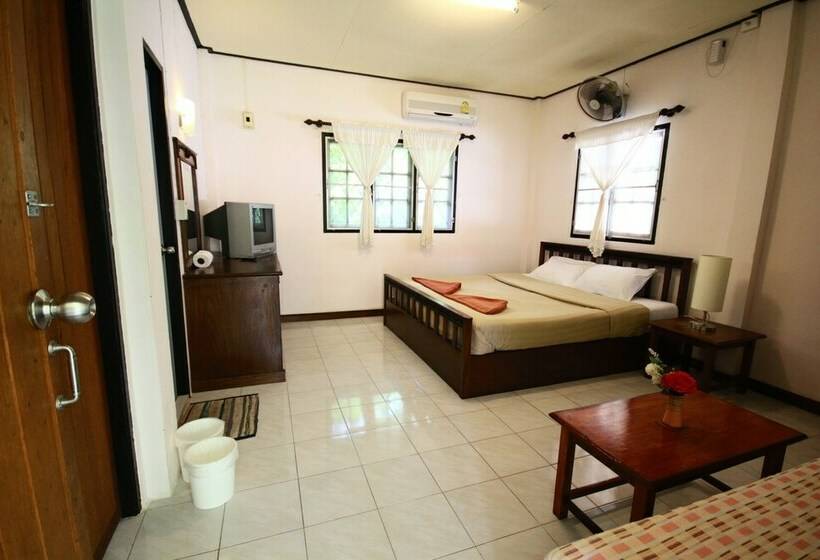 غرفة قياسية, Fullmoon House Samui