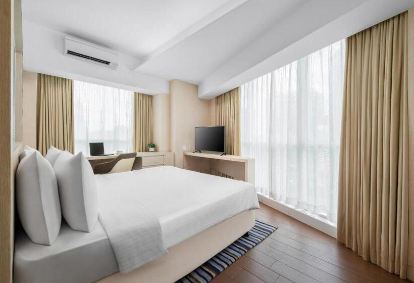 דירת חדר פרמיום, Oasia Suites Kuala Lumpur