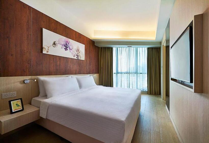 חדר סופריור עם מיטת קינג, Oasia Suites Kuala Lumpur