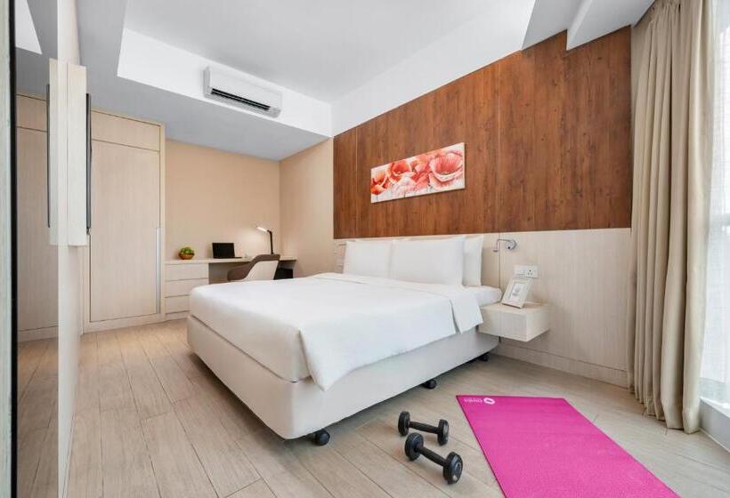 חדר סופריור עם מיטת קינג, Oasia Suites Kuala Lumpur