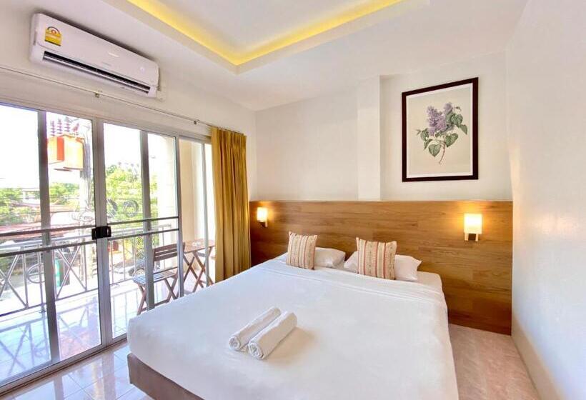 חדר סטנדרט עם מרפסת, Pensiri House Sha Extra Plus