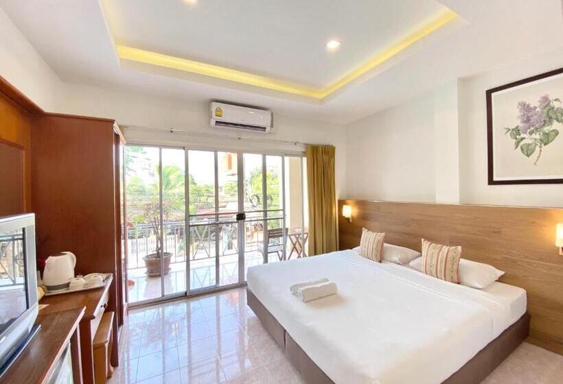 חדר סטנדרט עם מרפסת, Pensiri House Sha Extra Plus