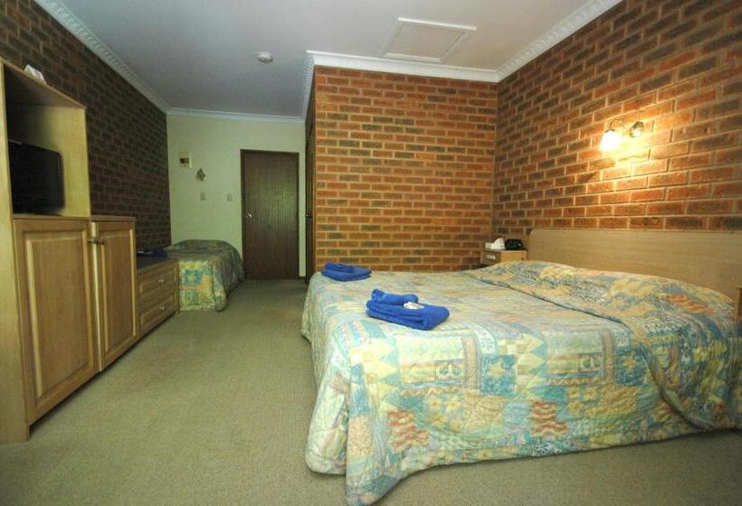 غرفة أساسية عائلية, Burra Motor Inn