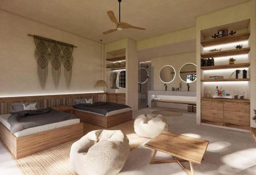 غرفة قياسية مطلّة علي الحديقة, Lio Villas Resort