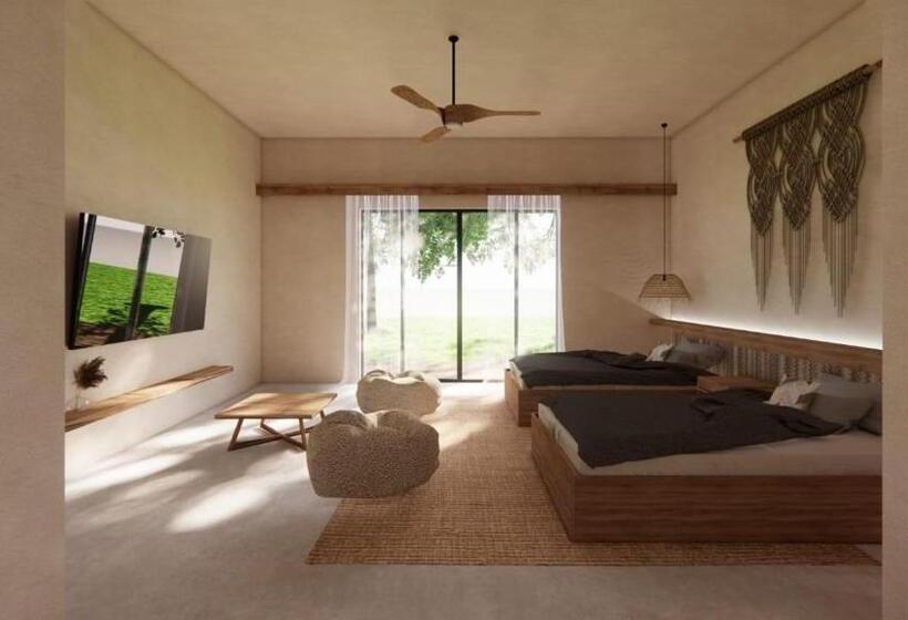 غرفة قياسية مطلّة علي الحديقة, Lio Villas Resort