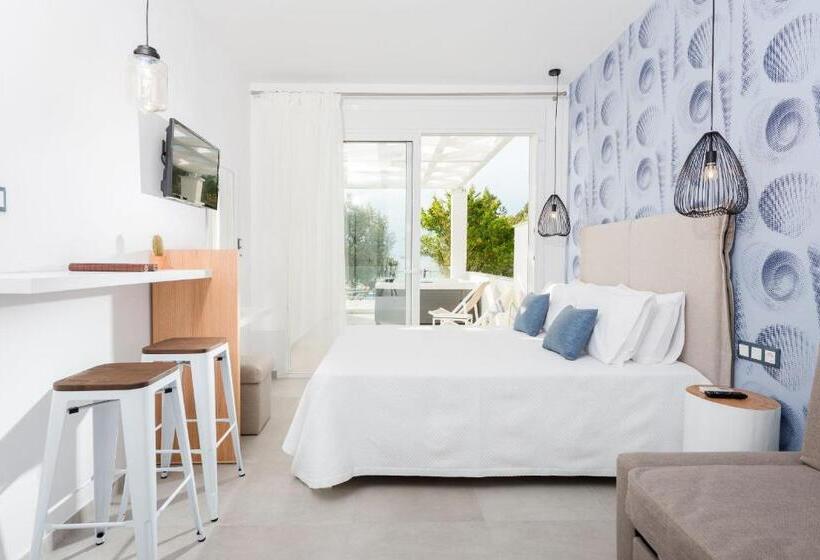 اتاق سوپریور با چشمانداز دریا, Akti Belvedere Color & Essence