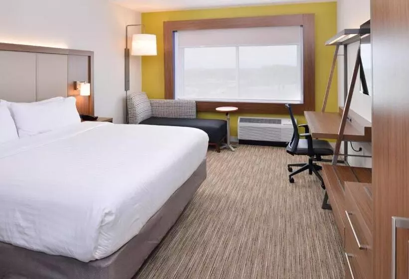 身障者適用キングサイズベッドルーム, Holiday Inn Express & Suites Madison, An Ihg