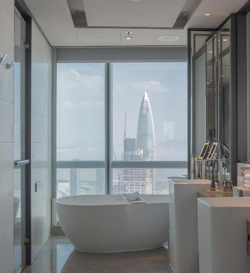 キングサイズベッドのエクゼクティブ, Shenzhen Marriott Hotel Nanshan