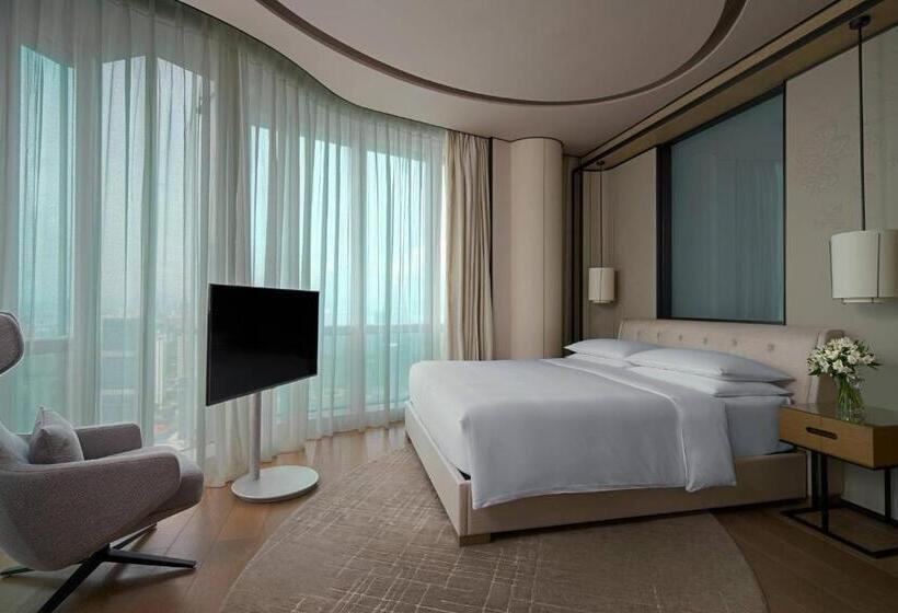 キングサイズベッドのエクゼクティブ, Shenzhen Marriott Hotel Nanshan