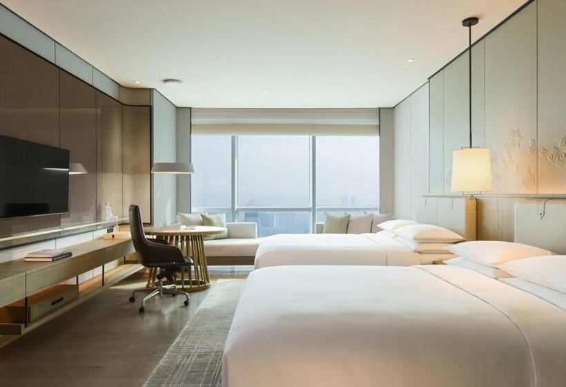 带观景的豪华间, Shenzhen Marriott Hotel Nanshan