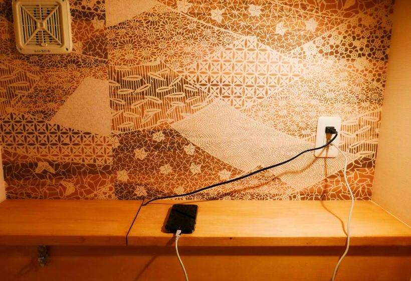 غرفة قياسية رباعية حمام مشترك, K S House Takayama Oasis [2nd K S Hostel]