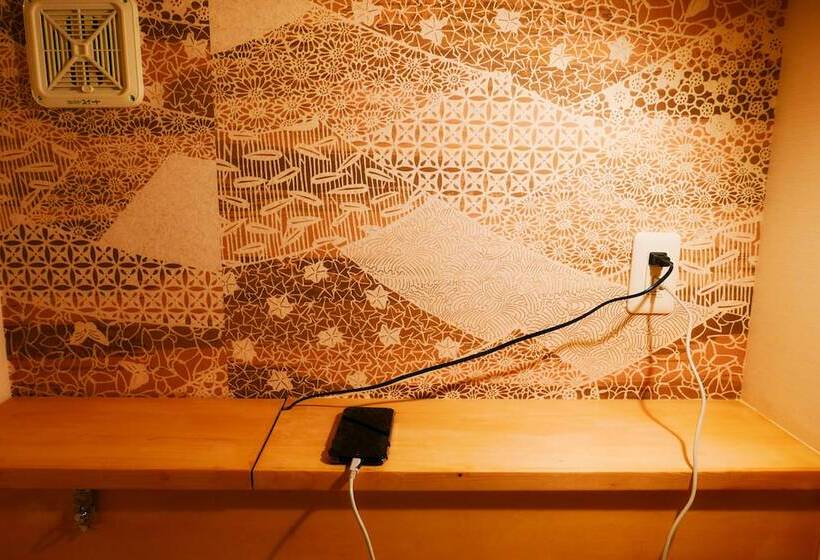 غرفة قياسية رباعية حمام مشترك, K S House Takayama Oasis [2nd K S Hostel]