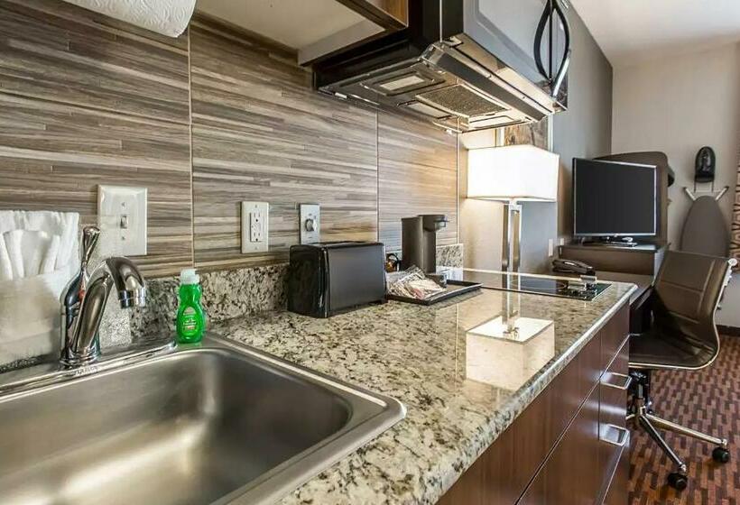 Номер Стандарт Кровать Кинг Адаптированный для Инвалидов, Suburban Studios Midland I20