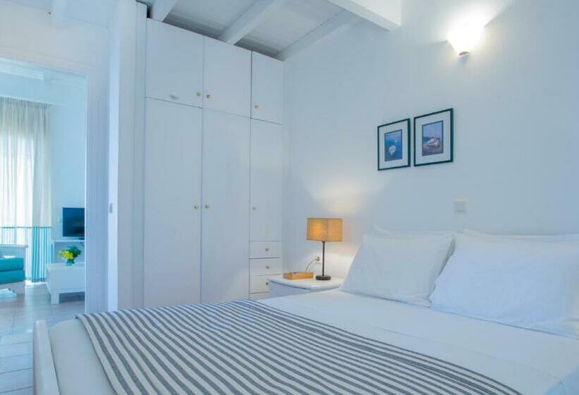 침실 1개 바다 전망 아파트, Anassa Mare Villas & Residences