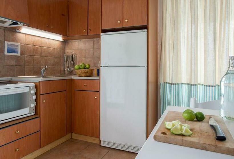 침실 1개 바다 전망 아파트, Anassa Mare Villas & Residences