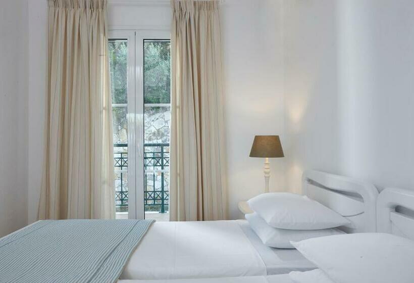 침실 1개 바다 전망 아파트, Anassa Mare Villas & Residences