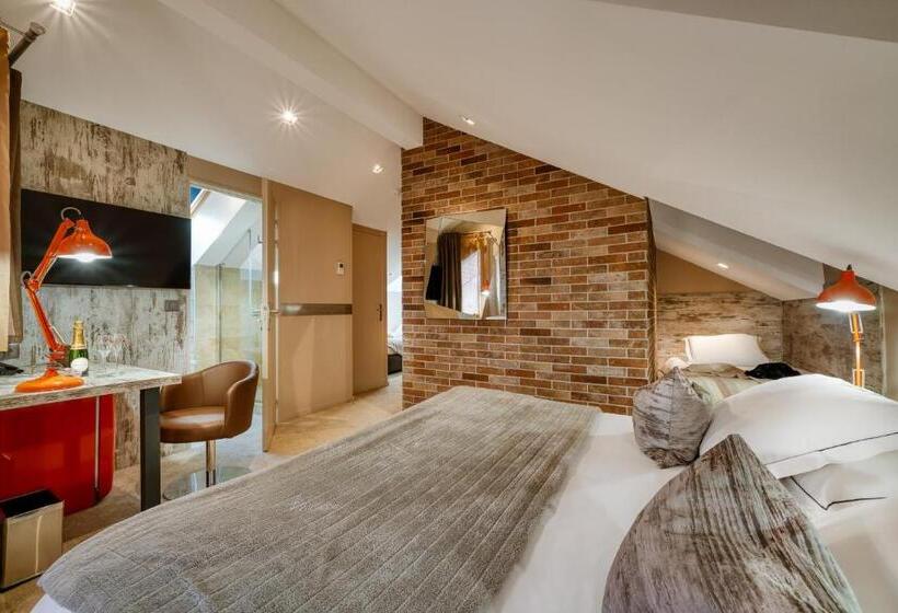 Четырехместный Номер Deluxe, Le Tremplin