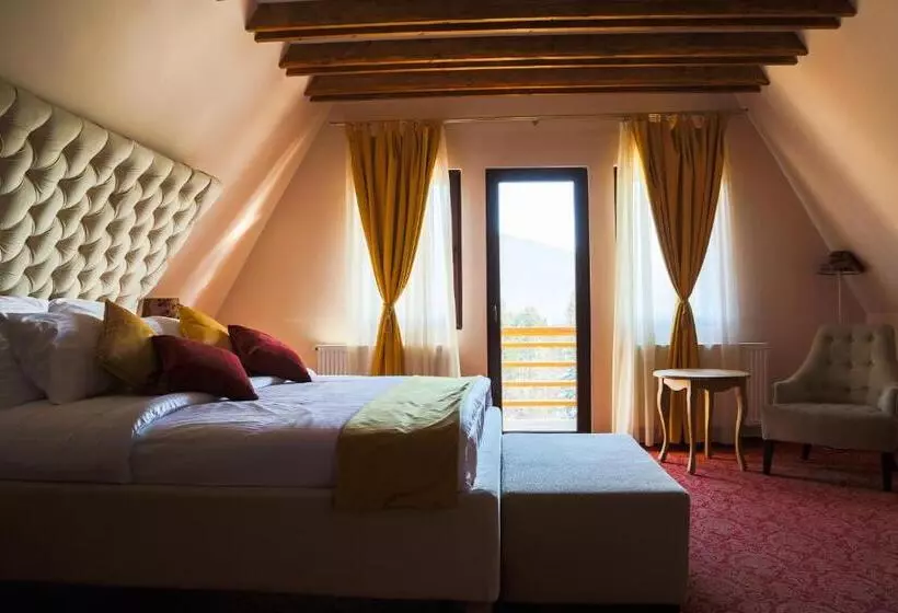 キングサイズベッドのスタンダードルーム, Paj Hotelul Retreat & Spa