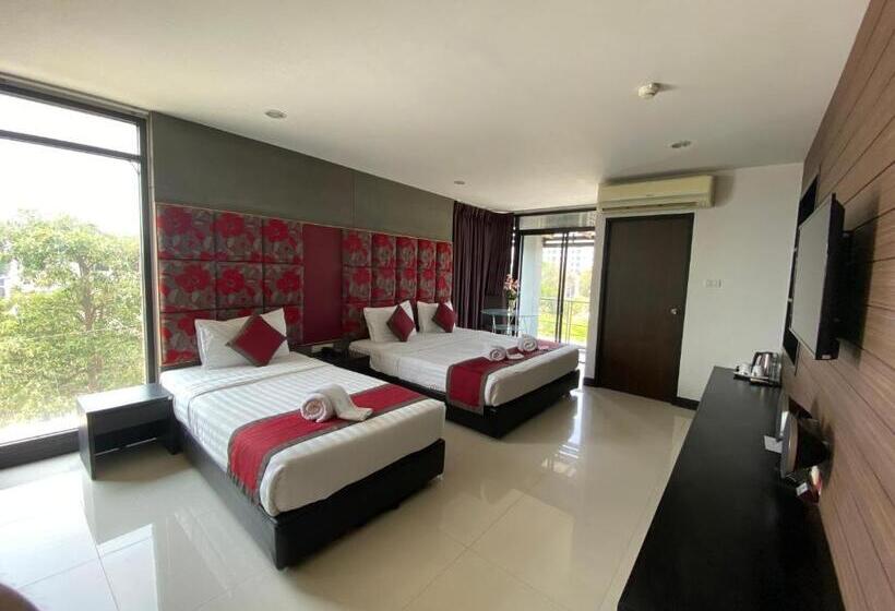 חדר סטנדרט לשלושה עם טרסה, Le Vernissage By Goad Avadhess Hospitality