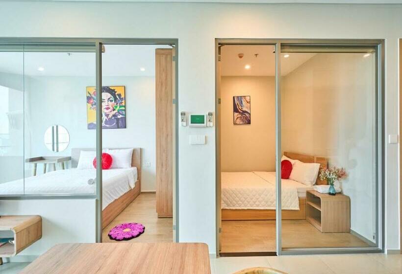 آپارتمان 1 خوابه با بالکن, The Song Balcony Apartment Vung Tau
