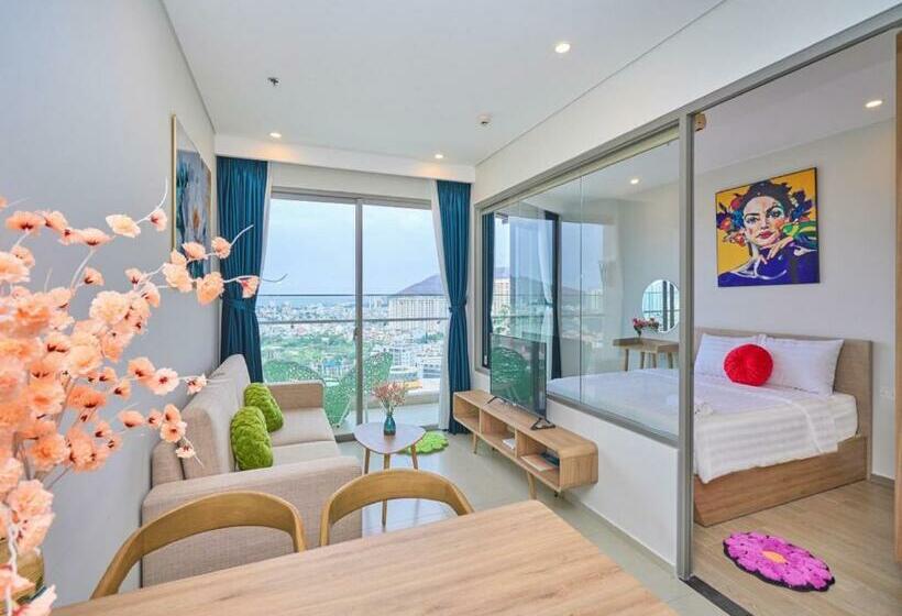 آپارتمان 1 خوابه با بالکن, The Song Balcony Apartment Vung Tau