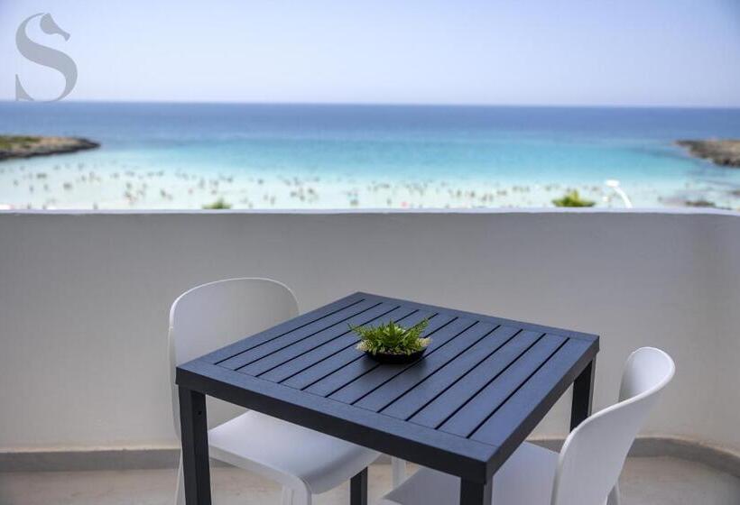 带海景的高档三人间, Sud Hotel Pulsano