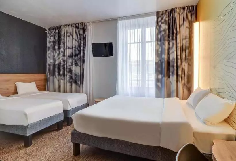 スタンダード４人部屋, B&b Hotel Dijon Centre