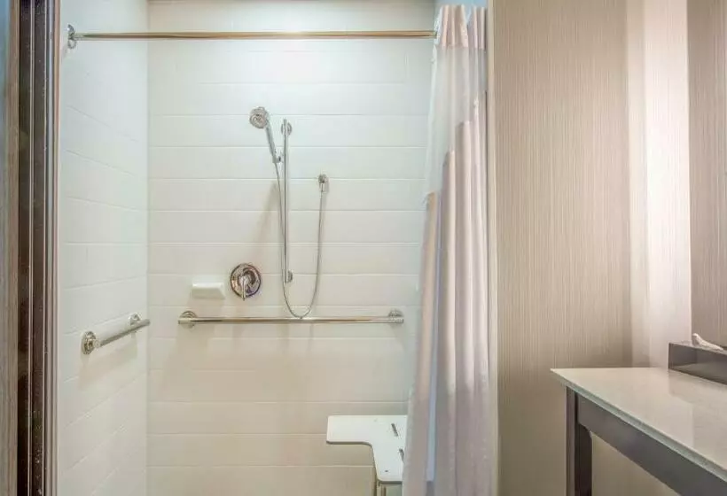 身障者適用キングサイズベッドルーム, Holiday Inn Express Shawnee, An Ihg