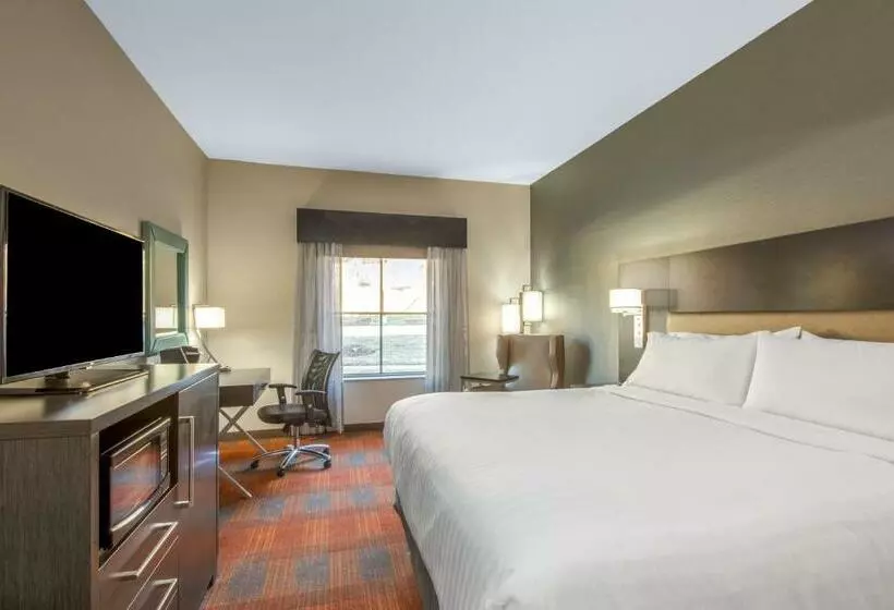 キングサイズベッドのスタンダードルーム, Holiday Inn Express Shawnee, An Ihg