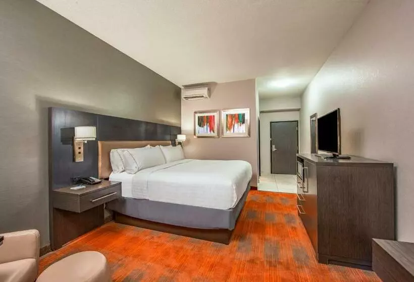 身障者適用キングサイズベッドルーム, Holiday Inn Express Shawnee, An Ihg