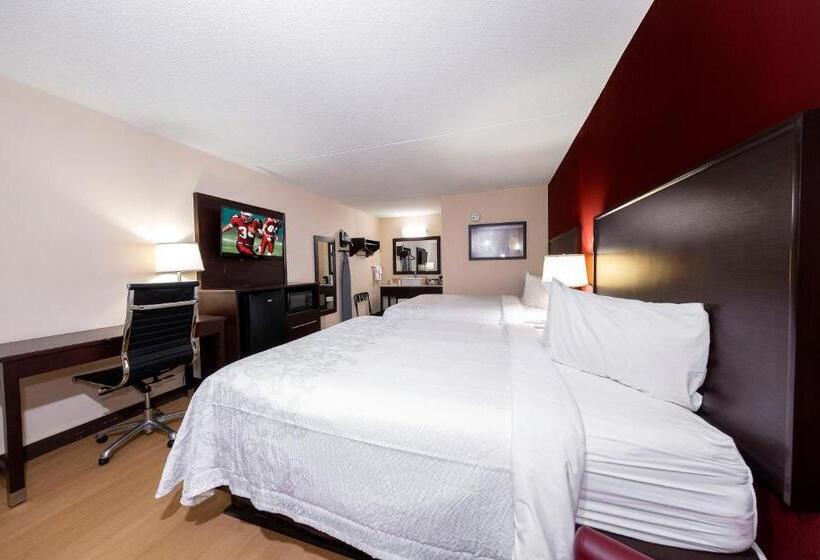 디럭스 룸, Red Roof Inn Plus+ Huntsville – Madison
