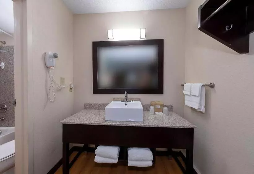 キングサイズベッドのスイートルーム, Red Roof Inn Plus+ Huntsville – Madison