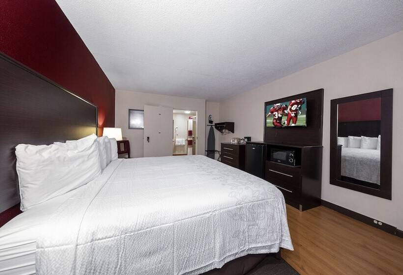 디럭스 룸, Red Roof Inn Plus+ Huntsville – Madison