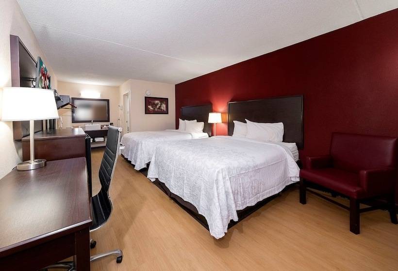 디럭스 룸, Red Roof Inn Plus+ Huntsville – Madison