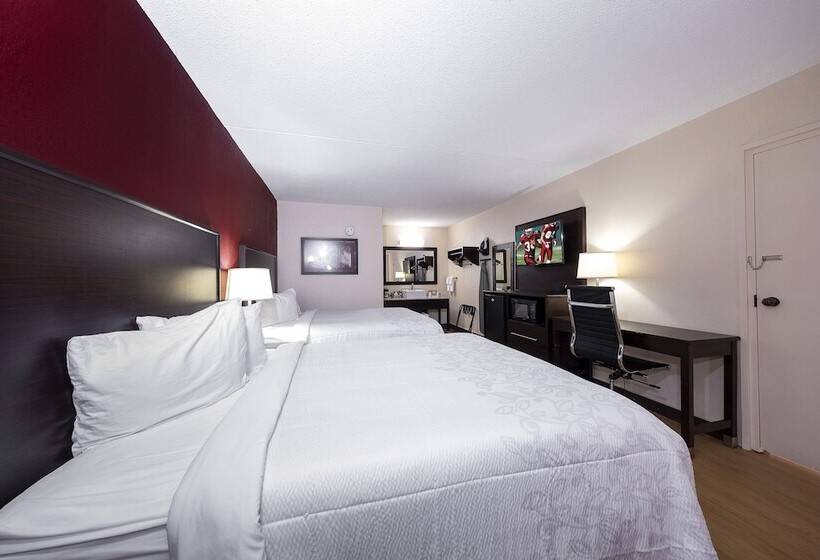 디럭스 룸, Red Roof Inn Plus+ Huntsville – Madison