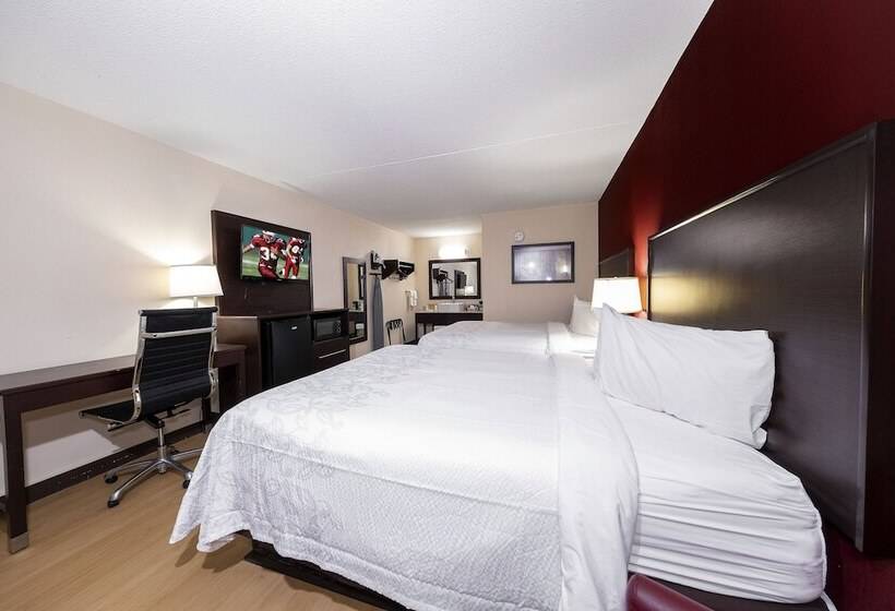 디럭스 룸, Red Roof Inn Plus+ Huntsville – Madison