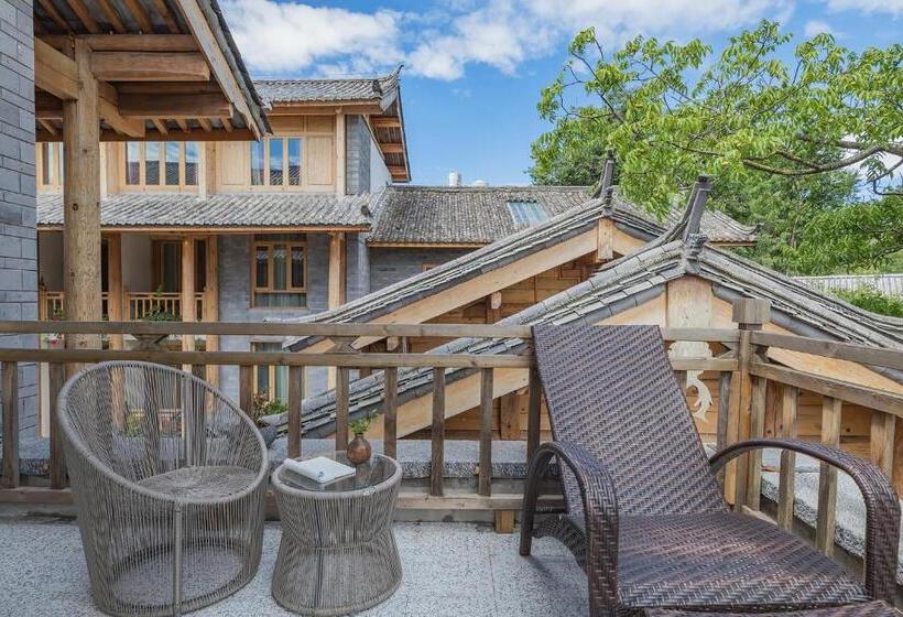 חדר דלוקס נוף לגינה, Arro Khampa By Zinc Journey Lijiang