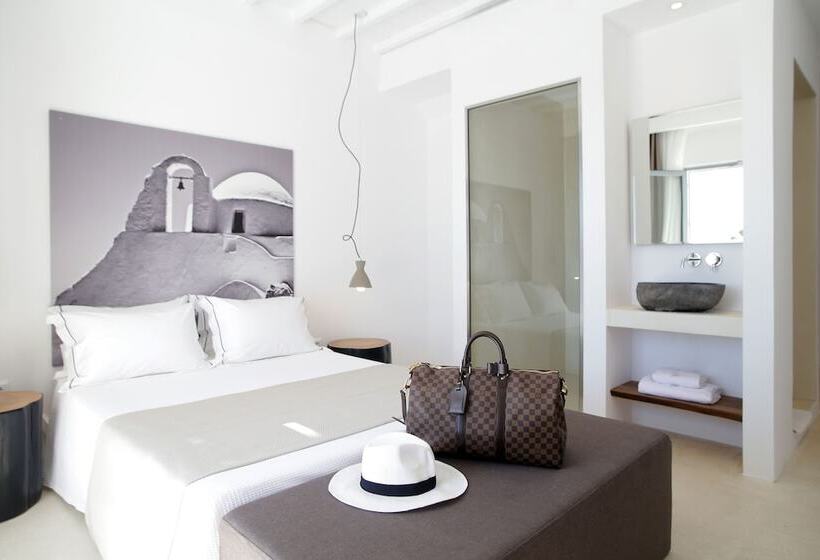 Люкс Deluxe Вид на Море, Livin Mykonos Hotel Adults Only