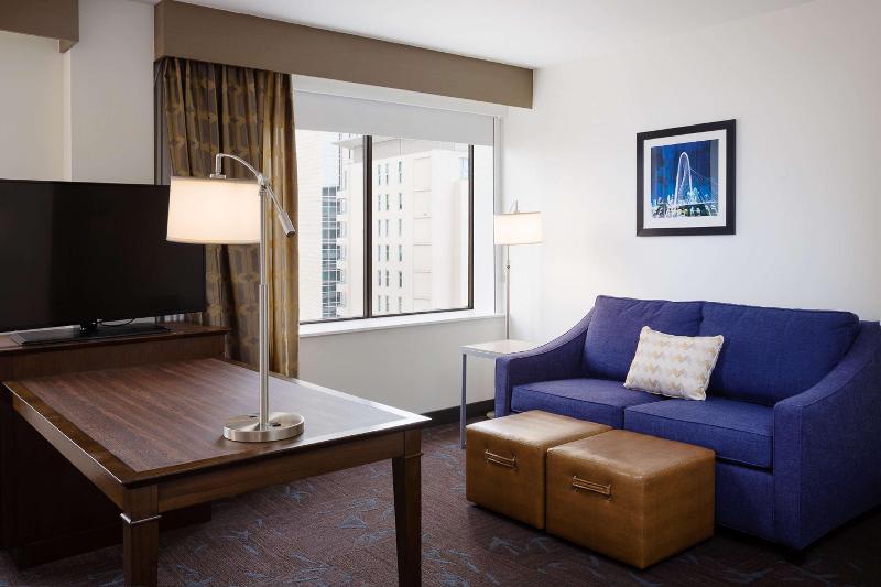 סטודיו סטנדרט, מיטה זוגית, Hampton Inn & Suites Dallas Downtown