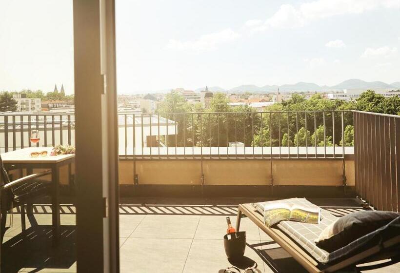 Полулюкс Одноместный с Террасой, Maximilians Boutique Hotel Landau