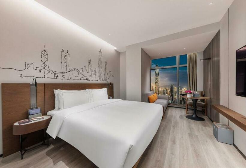 اتاق سوپریور با تخت بزرگ, Urcove By Hyatt Shenzhen Bay