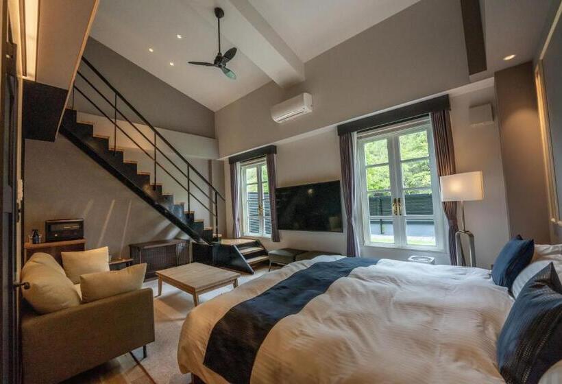 Quarto Estandar Cama Queen, Eau Sol Vert Karuizawa Club