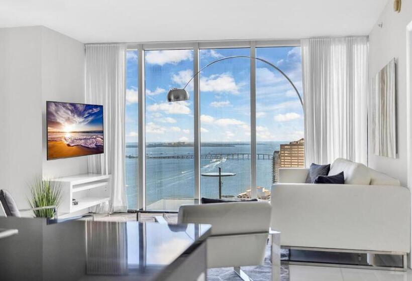 דירת חדר נוף לים, Icon Hotel W Large Suite 2bedroom Bay View