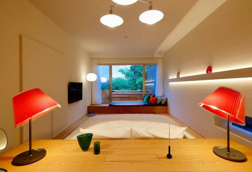 Büyük Çift Kişilik Yataklı Standart Oda, 奥武雄温泉 風の森