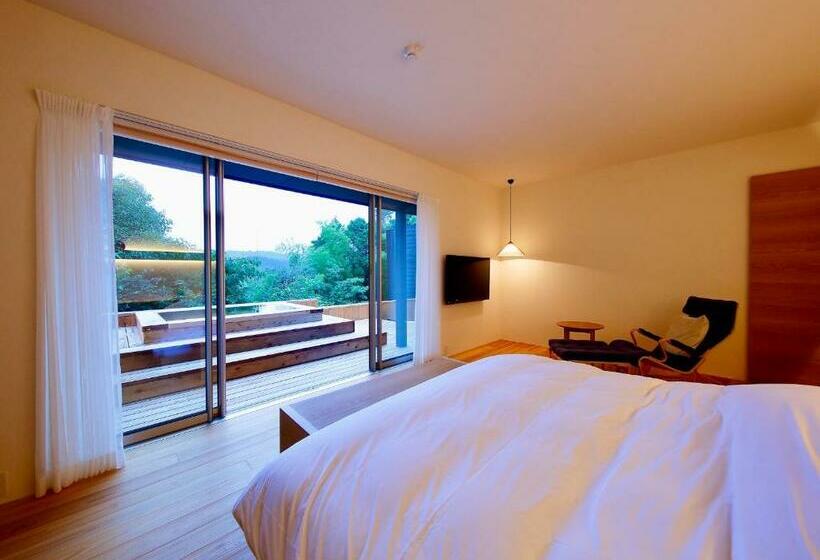 Büyük Çift Kişilik Yataklı Lüks Oda, 奥武雄温泉 風の森