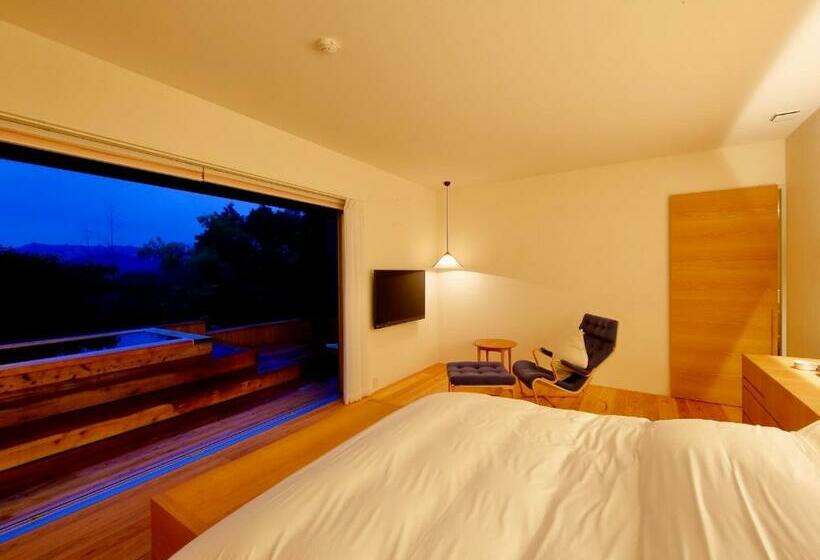 Büyük Çift Kişilik Yataklı Lüks Oda, 奥武雄温泉 風の森