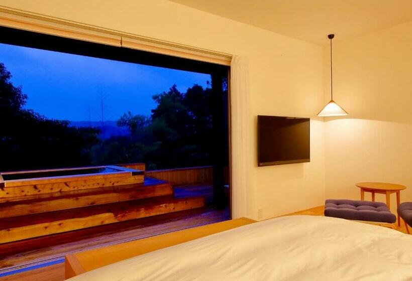 Büyük Çift Kişilik Yataklı Lüks Oda, 奥武雄温泉 風の森