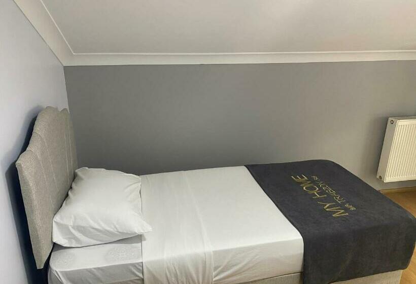 Апартаменты 1 Спальня с Террасой, My Home Trabzon Apart