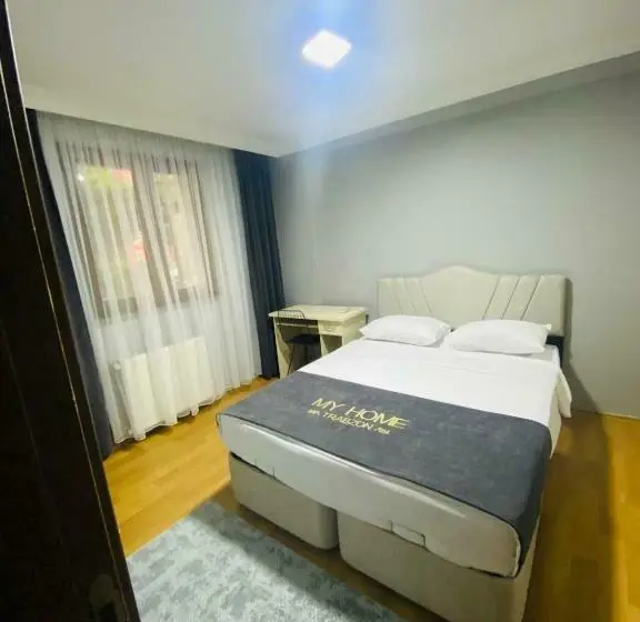 Huoneisto 1 Makuuhuone Puutarhanäkymä, My Home Trabzon Apart